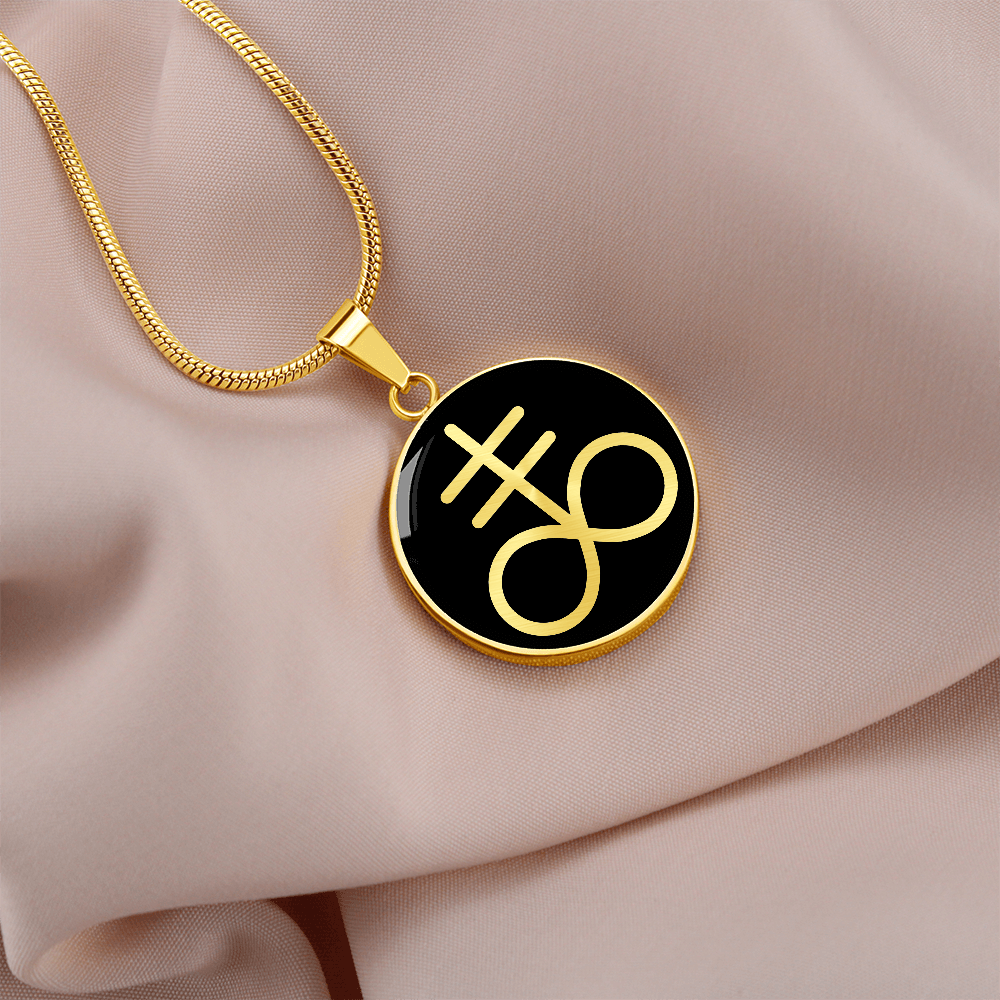 Brimstone Necklace – Leviathan Cross Symbol Pendant