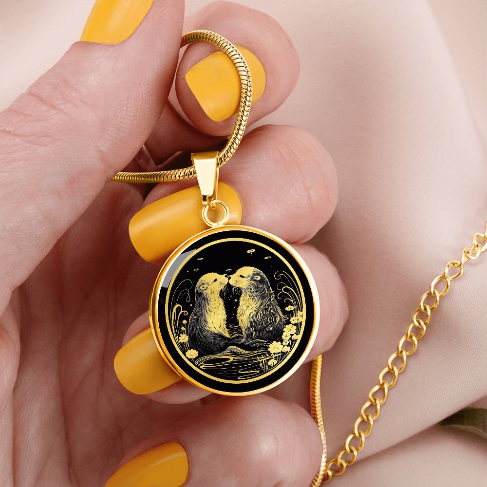 Sea Otter Necklace – Ocean-Inspired Otter Pendant Jewelry
