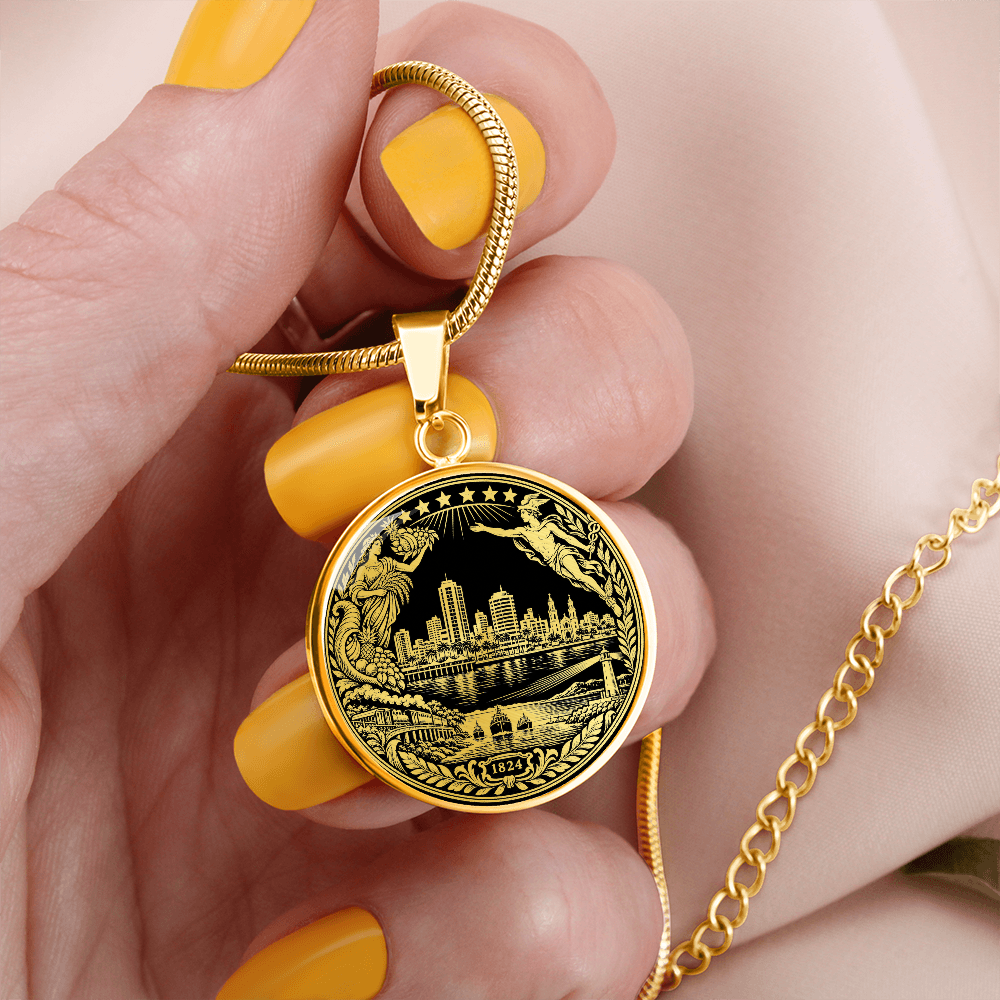 Machala Ecuador Necklace – Heritage City Pendant