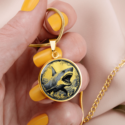 Great White Shark Necklace – Ocean Predator Pendant