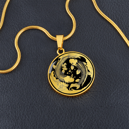 Koi Fish Pendant Necklace – Japanese-Inspired Fish Jewelry