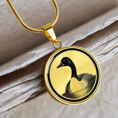 Goose Pendant Necklace – Charming Bird & Wildlife Jewelry