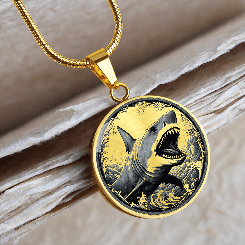 Great White Shark Necklace – Ocean Predator Pendant