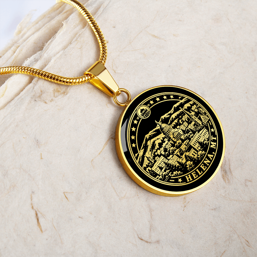 Helena Montana Necklace – Mountain City Pendant