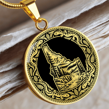 Idaho Wilderness Necklace – Giant Salamander Pendant