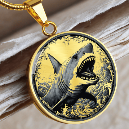Great White Shark Necklace – Ocean Predator Pendant