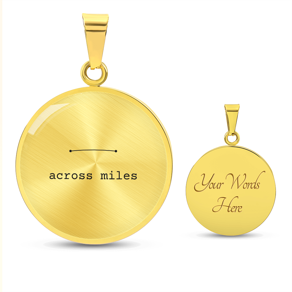 Across Miles Necklace – A Quiet Reminder When Distance Feels Heavy