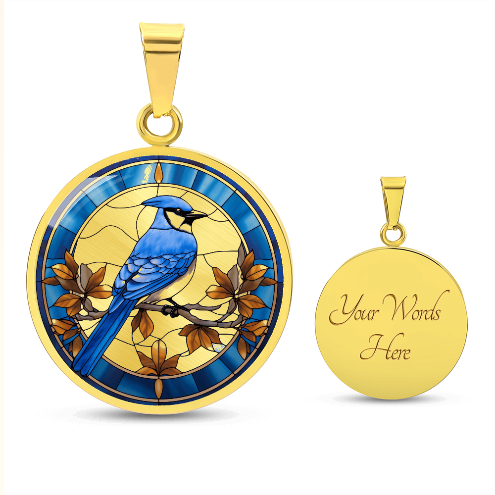 Blue Jay Necklace – Beautiful Bird Pendant Jewelry