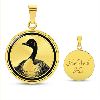 Goose Pendant Necklace – Charming Bird & Wildlife Jewelry