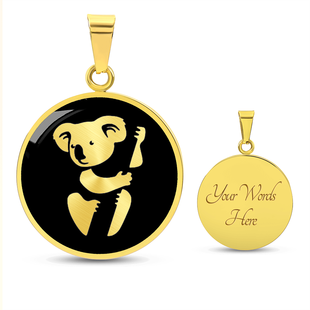 Koala Necklace – Cute Australian Wildlife Pendant Jewelry