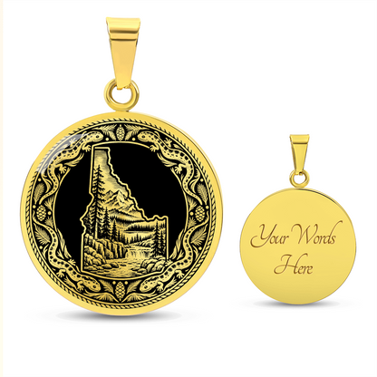 Idaho Wilderness Necklace – Giant Salamander Pendant