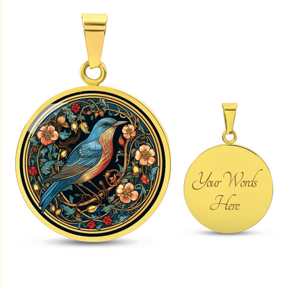 Mockingbird Necklace – Beautiful Songbird Pendant Jewelry