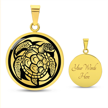 Turtle Necklace – Nature-Inspired Turtle Pendant Jewelry