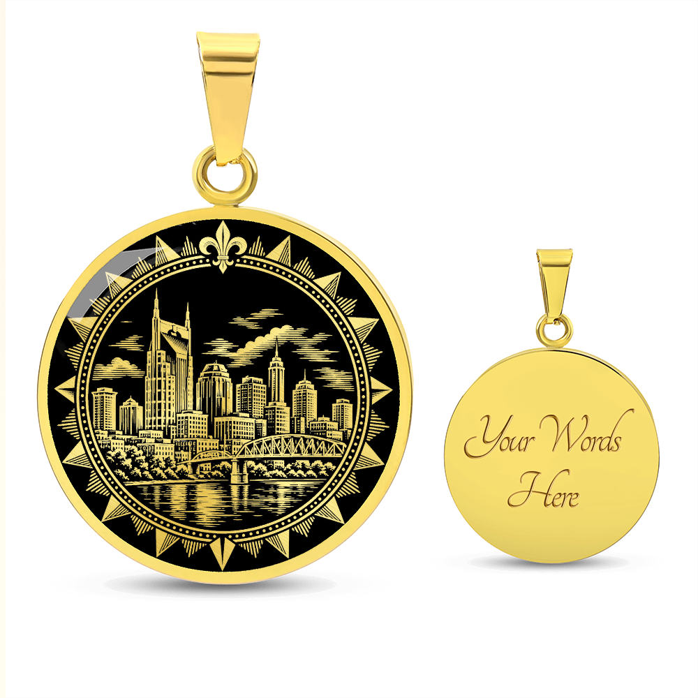 Nashville Skyline Necklace – Music City Pendant
