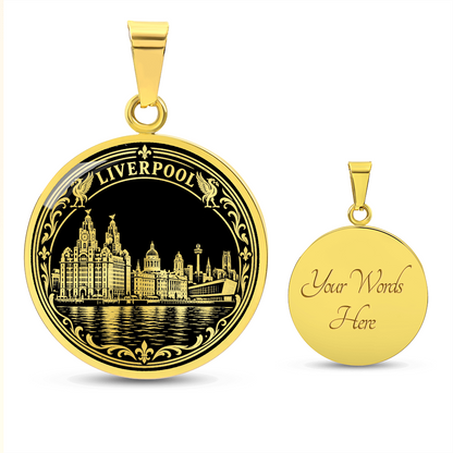 Liverpool Skyline Necklace – Waterfront Pendant