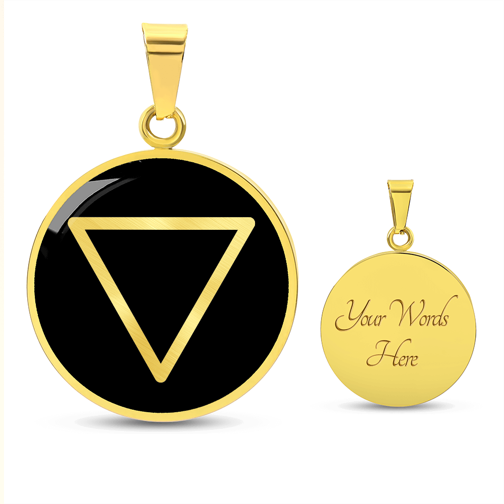 water symbol pendant