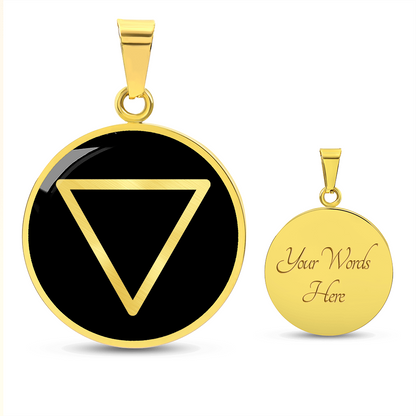 water symbol pendant