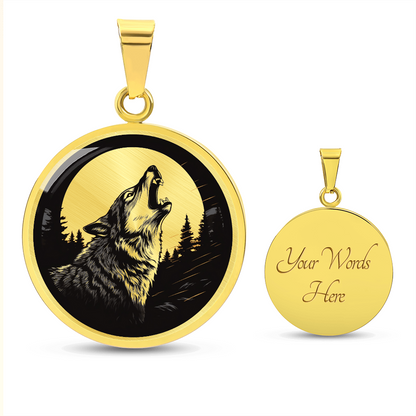 Coyote Necklace – Wildlife-Inspired Coyote Pendant Jewelry