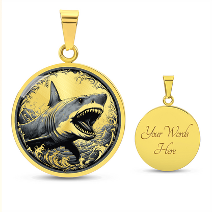 Great White Shark Necklace – Ocean Predator Pendant