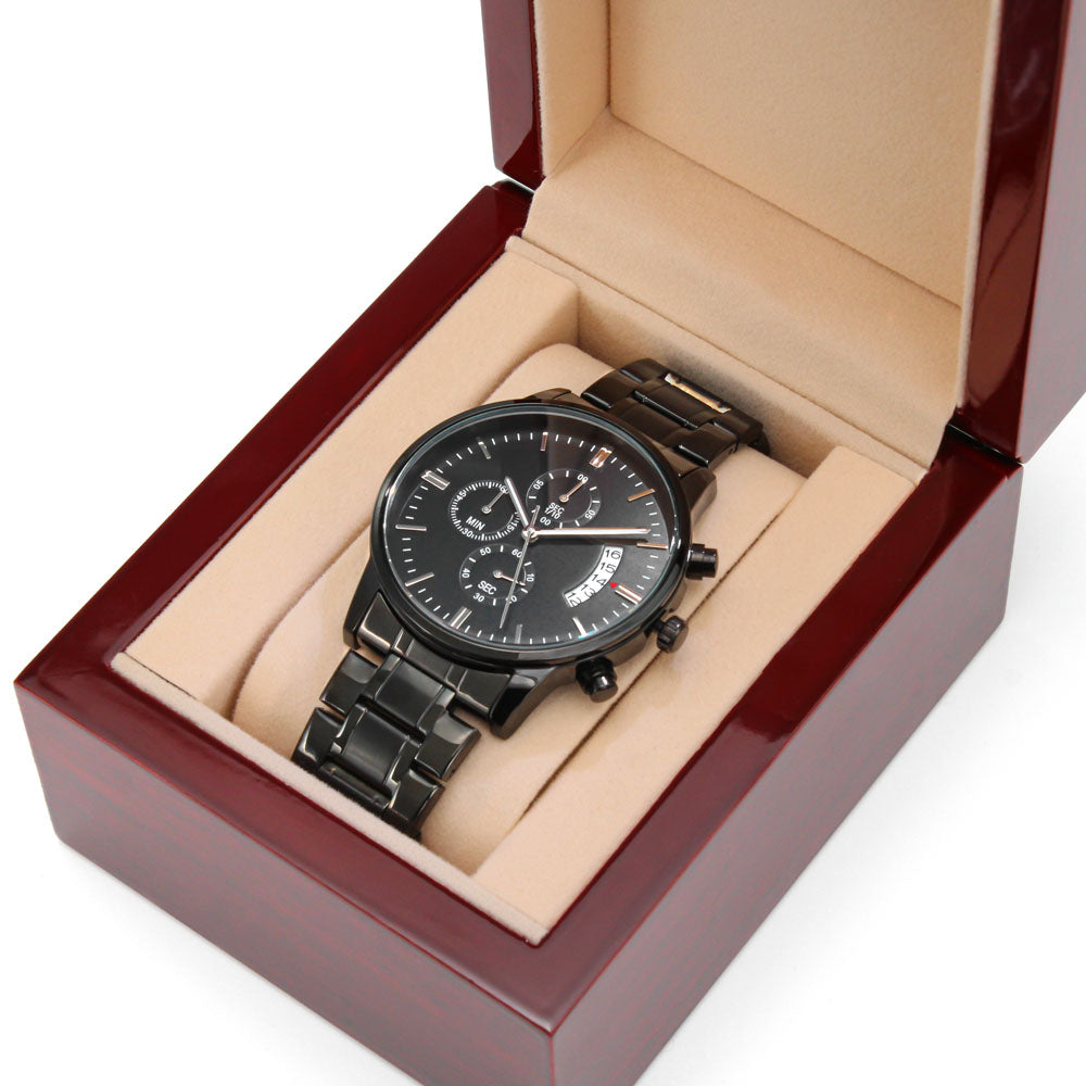 Long Distance Watch for Him – Always Yours Engraved Gift