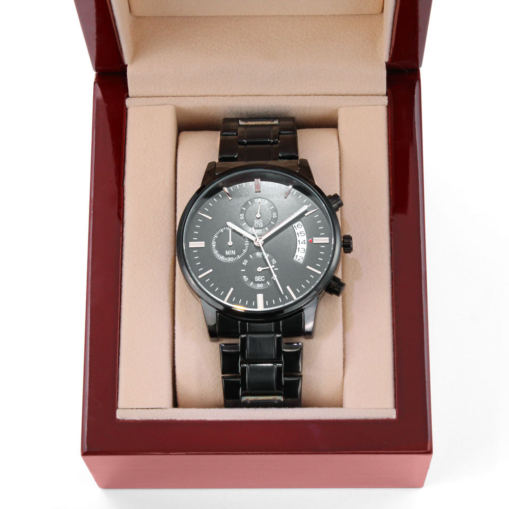 Long Distance Watch for Him – Always Yours Engraved Gift