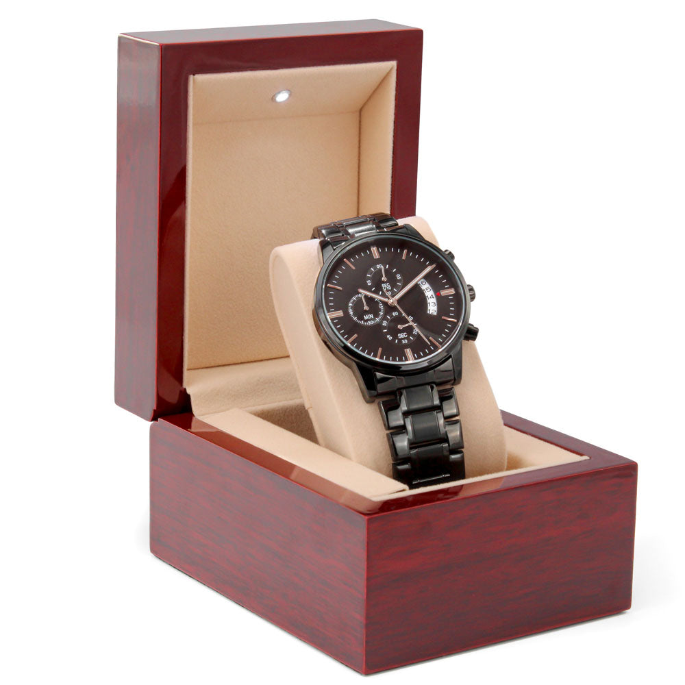 Long Distance Watch for Him – Always Yours Engraved Gift
