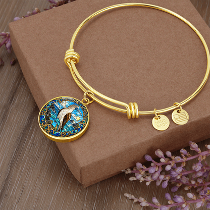 Booby bird bracelet with optional 18K gold finish
