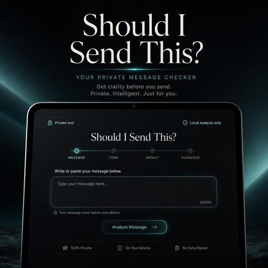 Should I Send This? — Private Message Checker